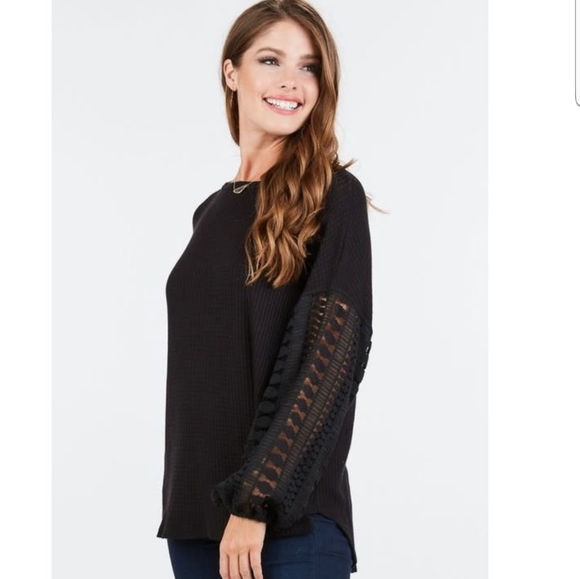 Boho Lace Top - Picture 3 of 3